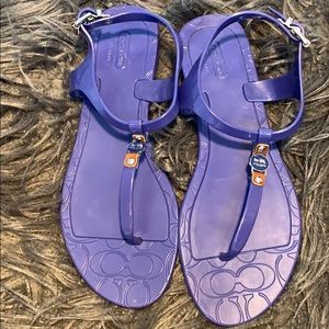 Coach Sandals - cute beach shoes